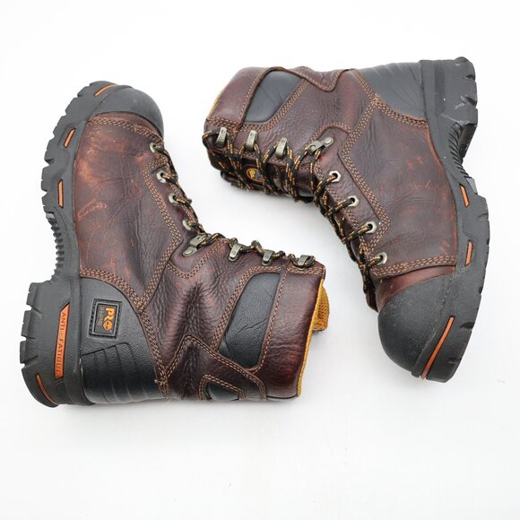 Timberland PRO Anti-Fatigue Ednurance 8 Men’s 7.5 W Steel Toe Work Boots Brown main image 9